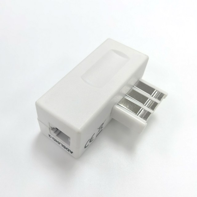 High quality Telecommunications customized ADSL telephone modem splitter french type filter FX-FR06S-F1 colorful logo printing