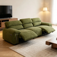 Canapé inclinable électrique VOXHOME, style nordique minimaliste, pour salon, meubles modulaires, tissu résistant aux griffures de chat