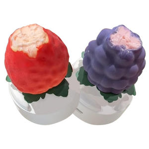 12 nhà máy bán buôn icedelight i3d04 chất lượng tốt 3D hình dạng trái cây kem tím nho đào Sữa có hương vị Hộp bao bì - Product Image 4