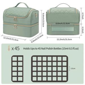 BSCI polyester Portable Waterproof Make up Pouch Cosmetic Bags and <b>Cases</b> <b>Professional</b> <b>Makeup</b> Bag Travel <b>Case</b> for Men - Product Image 5