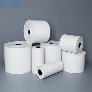 กระดาษม้วนสำหรับเครื่องบันทึกเงินสด ขนาด 57x50 มม. ได้รับการรับรองมาตรฐาน FSC คุณภาพพรีเมียม ป้องกันการซีดจางของพื้นผิว เหมาะสำหรับใช้ในห้างสรรพสินค้าและเครื่อง POS - Product Image 1