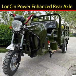 नई पावर गैसोलीन तीन पहिया मोटरसाइकिल बंद शरीर कृषि ईंधन साइकिल चालक के लिए कृषि ईंधन ट्राइसाइकिल - Product Image 2