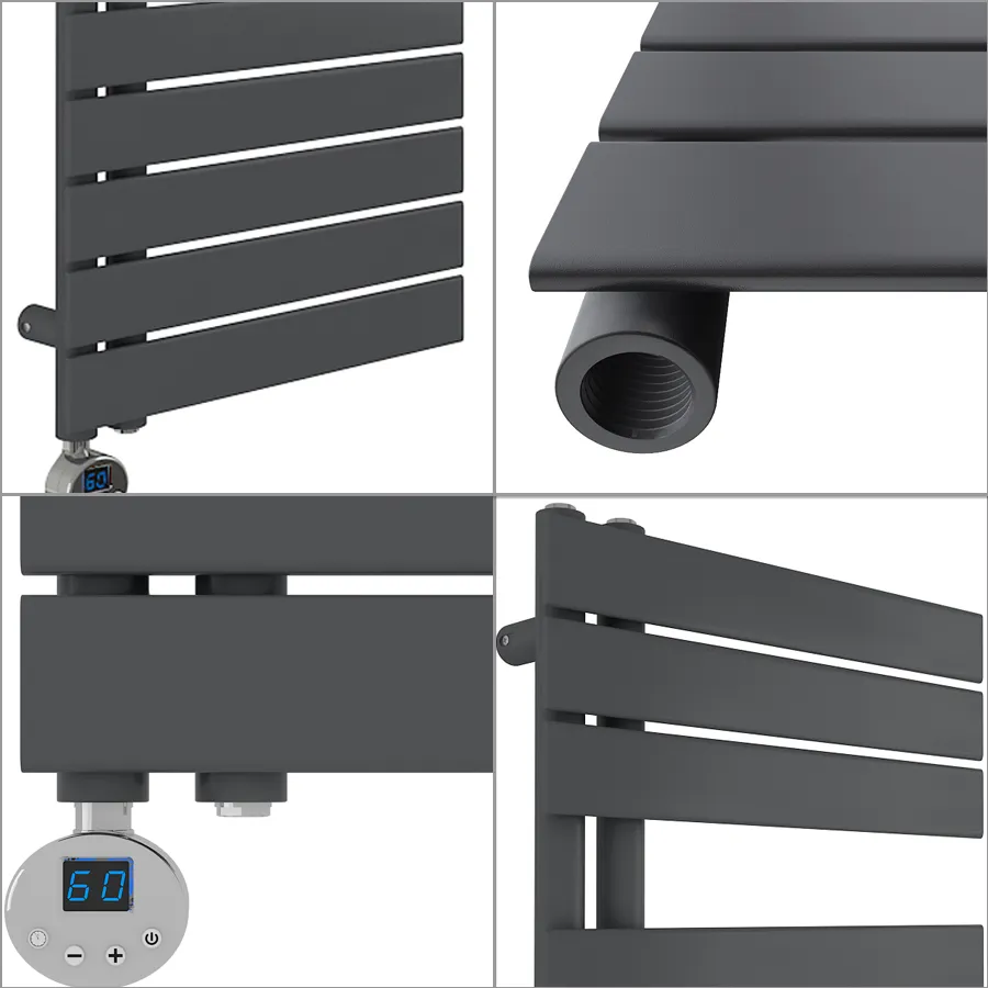 BODE Waterproof Towel Rail Electric Wall Mounted Wholesale Towel Rack Warmer EU Market Heated Towel Rack