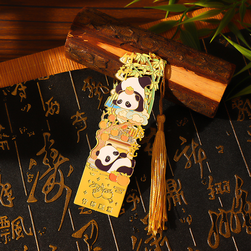 Caqui de bambú de buena fortuna.