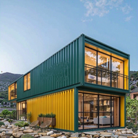 Maison conteneur de style méditerranéen de 20 pieds