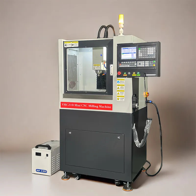 XH7115C  VMC210  mini CNC milling machine for metal with servo motor mini machine center