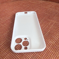 Casing HP 3D Sublimasi untuk iPhone 18 DUO 17 Pro Max 16 Plus 15 14, Cetak Transfer Panas, Lapisan Tunggal PC Keras Tipis, Pelindung Fim