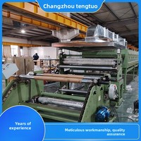 Laminateur à sec Tengtuo Machinery TT-SFH2000 pour la menuiserie, chargement/déchargement pratique, déroulage des matériaux, excellente adaptabilité, Chine