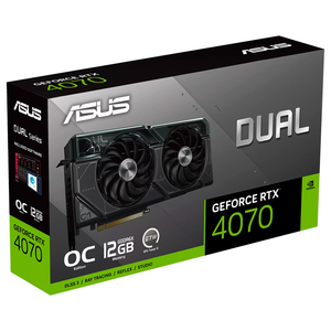 Tarjeta gráfica <span class=keywords><strong>ASUS</strong></span> Dual GeForce RTX 4070 OC 12GB GDDR6X usada con interfaz de memoria de 192 bits y memoria de vídeo GDDR6X de 12GB - Product Image 2