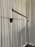 Topfinger 2026 Meilleure Vente 10'x10' Kit de Rideaux et Supports pour Stands de Réceptions et Salons Professionnels, pour Fixation Murale, Mariages et Fêtes
