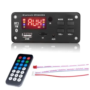 HIFI Sound Quality Big Remote 5V 12V Support Mobile Calling Bluetooth MP3 Audio Player Decoder Boards