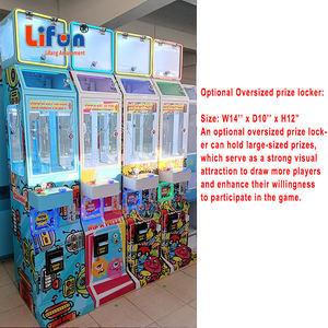 آلة مخلب ميجا ميني ليفن عالية الربحية، تعمل بالعملة المعدنية، لعبة جوائز للأطفال لالتقاط الألعاب المحشوة، للترفيه والمرح - Product Image 6