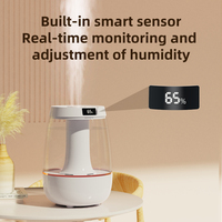Diffuseur de brume fraîche d'humidificateur ultrasonique d'écran intelligent de la grande capacité 3L avec l'huile essentielle d'aromathérapie utilisée