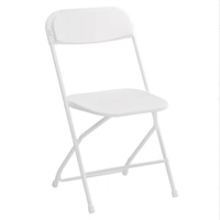 Vente en gros de tables pliantes en plastique de haute qualité de 6 pieds pour événements chaise pliante en plastique pour l'extérieur