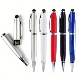 Custom With Pendrive Flash Pen Drives Logo 8Gb 16Gb 32Gb 64Gb Usb 2.0 3.0 Metal 128 Gb U Disk <b>Memory</b> - Product Image 1