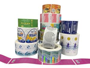 สติกเกอร์ไวนิลกันน้ำ กันน้ำมัน ปลอดสาร BPA รูปทรงตามสั่ง (กลม/วงรี/รูปทรงยาว) สำหรับบรรจุภัณฑ์น้ำแร่ ไวน์ ขนมปัง | - Product Image 3