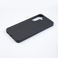 Coque de téléphone en silicone noir mat pour Samsung Galaxy A18, coque de téléphone portable en TPU souple, protection arrière