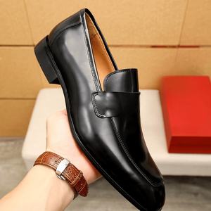 Mocasines de Alta Calidad, Cuero Genuino Transpirable, Aptos para Todas las Estaciones, <span class=keywords><strong>Hebilla</strong></span> Metálica, Modernos y Clásicos, Ferragamos - Product Image 5