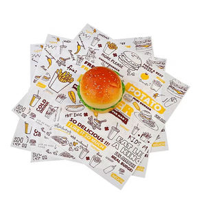 <span class=keywords><strong>Papel</strong></span> de Envolver Alimentos Antigrasa Impreso Personalizado de 12*12 Pulgadas, <span class=keywords><strong>Papel</strong></span> Antigrasa de Grado Alimenticio <span class=keywords><strong>para</strong></span> Hamburguesas, <span class=keywords><strong>Pan</strong></span> y Delicatessen con Logotipo - Product Image 3