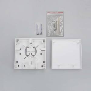 Entrega Rápida Roseta de Escritorio Tipo 86 de 2 Núcleos Pequeña FTTH, Caja Terminal de Pared de Fibra Óptica SC Placa Frontal de Fibra Óptica - Product Image 6
