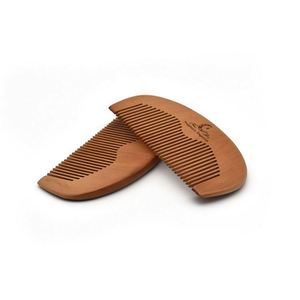 <b>Creative</b> <b>Gift</b> Wooden Mustache Comb Beard Hair Pocket Comb for Men - Product Image 5