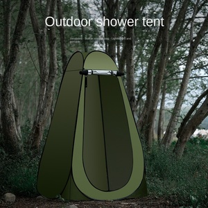 Personnalisation profonde Portable Camping <span class=keywords><strong>pêche</strong></span> douche <span class=keywords><strong>tente</strong></span> isolation couverture <span class=keywords><strong>de</strong></span> bain toilette Mobile pour des aventures en plein air confortables - Product Image 4