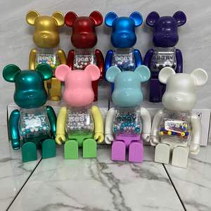 Serie Bearbrick scatola cieca casuale in vinile Figure 1000% Bearbrick vetrina vetrina per collezione bambola figura - Product Image 1