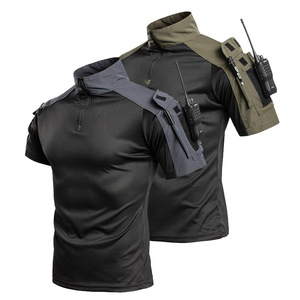 เสื้อยืดแทคติคอลลายพราง DF25 G4 สำหรับผู้ชาย แห้งเร็ว ผลิตจากโพลีเอสเตอร์ ทรงหลวม ทนทานต่อการสึกหรอ แขนสั้น เหมาะสำหรับการฝึกกลางแจ้ง ขายส่ง - Product Image 1