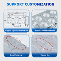 Haute qualité DPP-88 automatique en plastique comprimé Blister Machine d'emballage pilule souple Gel Capsule Blister Machine d'emballage