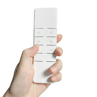 Télécommande intelligente pour rideaux avec logo personnalisé, multi-canaux RF433, pour volet roulant motorisé, rail de rideau, draperie