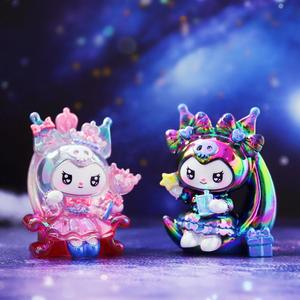 Nueva bruja Kumimi's Fantasy Starry Sky Tide Play Blind Box Completamente plateado Muñeca Ornamento Festival Regalo - Product Image 1