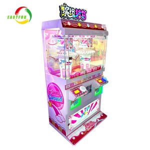 Children'S Video Game City Coin Operated Kid Clip Prize Gift Game Machine Candy Snack Card Vending Machine - Product Image 3
