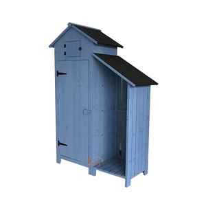 Cobertizo de <span class=keywords><strong>madera</strong></span> impermeable al aire libre para jardín y patio - Product Image 2