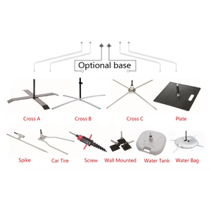 Tùy chỉnh logo & hình dạng thiết kế khuyến mại bãi biển Cờ biểu ngữ vải cờ quảng cáo - Product Image 6