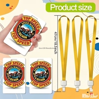 Passe d'accès événementiel Sunshine 3A, carte de contrôle d'accès en plastique, badge PVC avec cordon