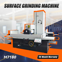 Machine de rectification horizontale de grande surface haute précision M7180 avec moteur, table 1600x800, puissance 2,2 kW