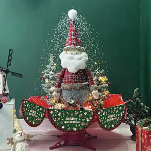Xmas trang trí nội thất 120cm Cây giáng sinh tuyết trắng Santa clause Cây giáng sinh - Product Image 1
