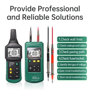 AC/<span class=keywords><strong>DC</strong></span>-Spannungsprüfer 12-400V, tragbarer, professioneller Kabeltester, Leitungsdetektor zur Kabelortung - Product Image 4