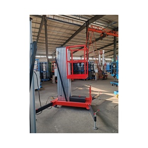 รถยกไฮดรอลิกแบบยกตัวแนวตั้ง ใช้สำหรับทำความสะอาดกระจกบนที่สูง - Product Image 3
