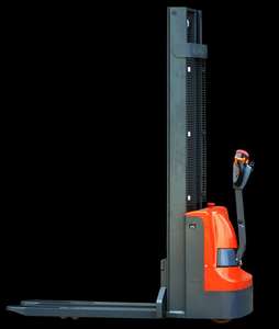 電動スタッカーフォークリフト1.2t1.5tポータブル電動スタッカー3 M 3.5M DCモーター、ストラドルレッグ付き - Product Image 4