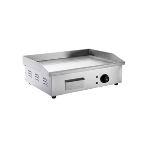 Baosheng Commercial Restaurant Supplies Iron LPG Gas <b>Griddle</b> Machine Table Top Flat <b>Plate</b> Silver 2.7 Qt - Product Image 1