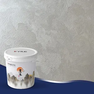 Yile All Color Optional Stain Resistance Waterproof Glitter Paint Washable Decorative Velvet Paint