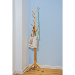 <span class=keywords><strong>Appendiabiti</strong></span> in Legno a Forma di Albero, Colore Naturale, <span class=keywords><strong>Portatile</strong></span>, Prezzo di Fabbrica - Product Image 1