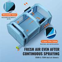 Cabine de peinture gonflable portable et hermétique pour voiture, tente de garage gonflable sur mesure scellée à l'air pour la vente