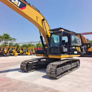 Excavadora de cadenas CAT 323D2 usada, 23.2 toneladas, 116 kW, motor C7.1 ACERT, cucharón de 1.19 m³, maquinaria hidráulica de construcción en venta - Product Image 3