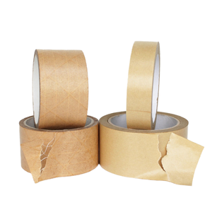 Wholesale 1200MM Waterproof Kraft Paper Heat-Resistant Acrylic <b>Adhesive</b> Tape Jumbo Roll - Product Image 3