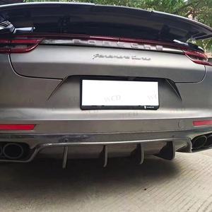 ตัวกระจายคาร์บอนไฟเบอร์สไตล์ FXX สำหรับ <span class=keywords><strong>Porsche</strong></span> <span class=keywords><strong>Panamera</strong></span> 971 <span class=keywords><strong>GTS</strong></span> & Turbo กันชนหลังลิปสปอยเลอร์2017-2022 - Product Image 5