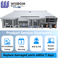 Servidor Empresarial en Rack 2U R760xs, Intel Xeon Scalable, DDR5, Almacenamiento NVMe, Energía Redundante, Computación en la Nube, Centro de Datos, 3 Años de Garantía