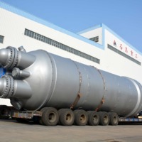 Équipement industriel en colonne en acier inoxydable et titane sur mesure TAISHAN, conception surdimensionnée, automatique, garantie de 2 ans, Max