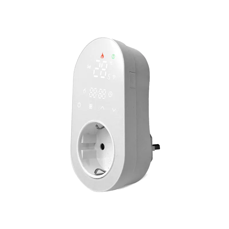 Smart Wifi Programmable Plug-In Thermostat for Electric Heating Equipment